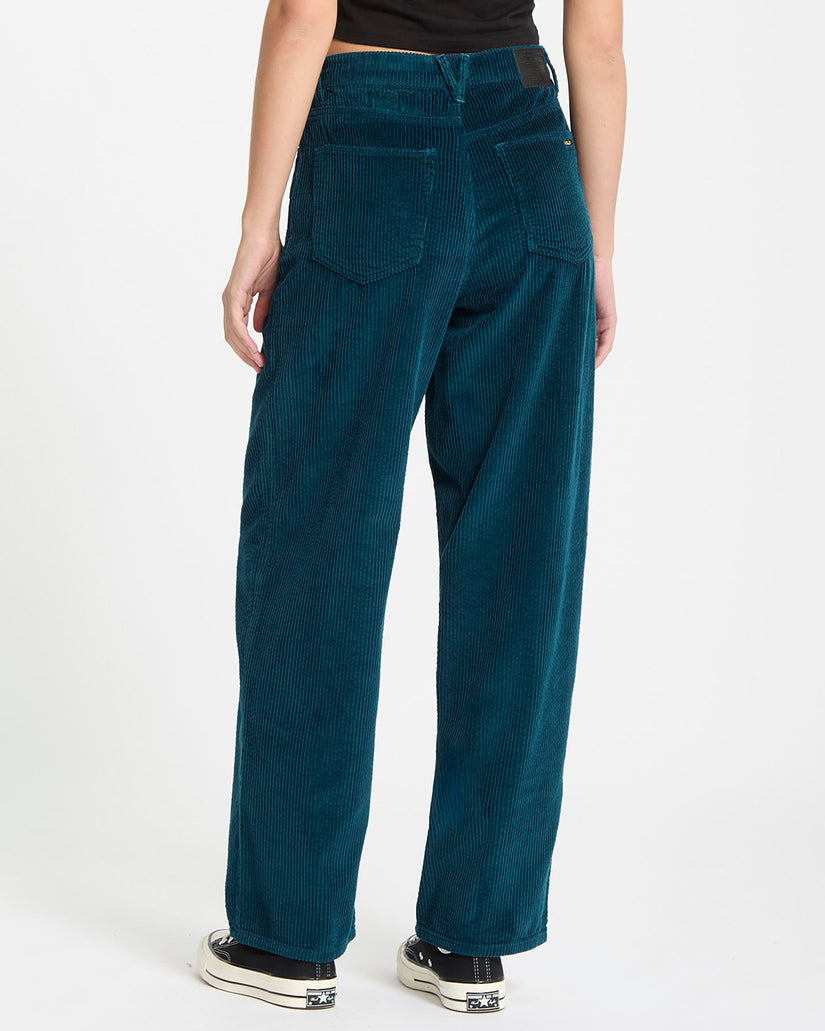 Weellow II  Cordhose - Emerald Green