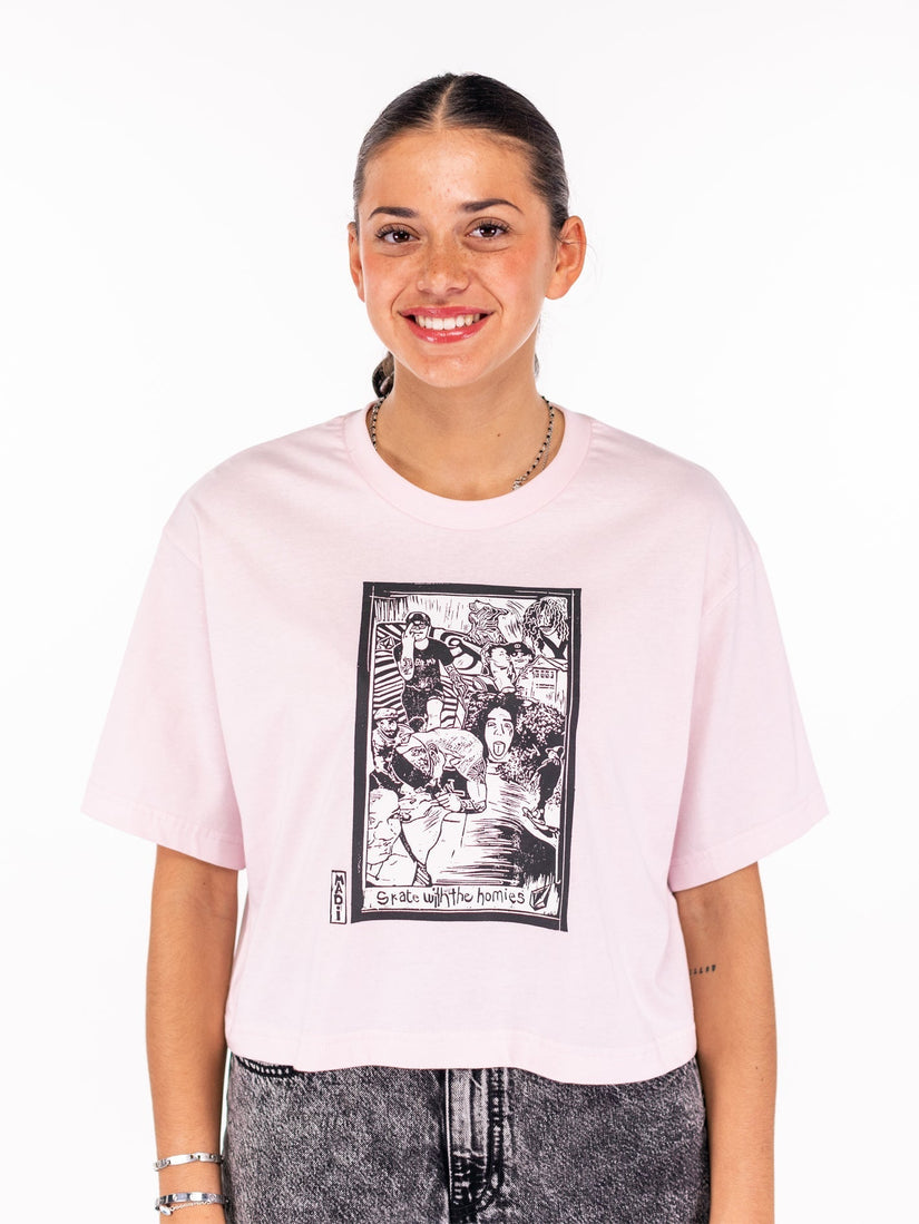 Drumstone T-Shirt - LILAC ASH