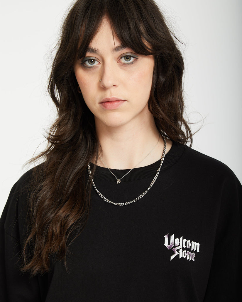 Stoneher T-shirt - BLACK