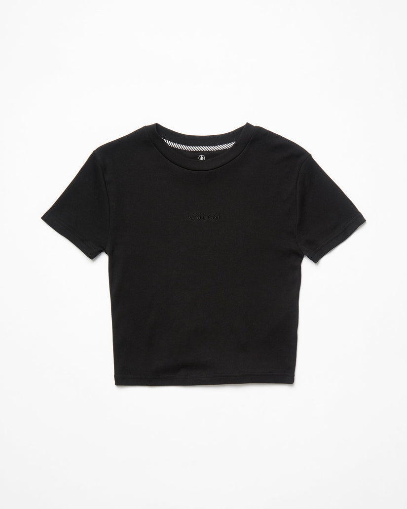 Volcomstone Tight crop top - Black