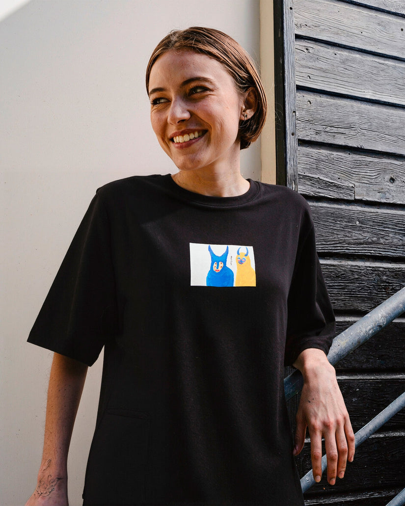 Radical Daze Up T-Shirt - Black