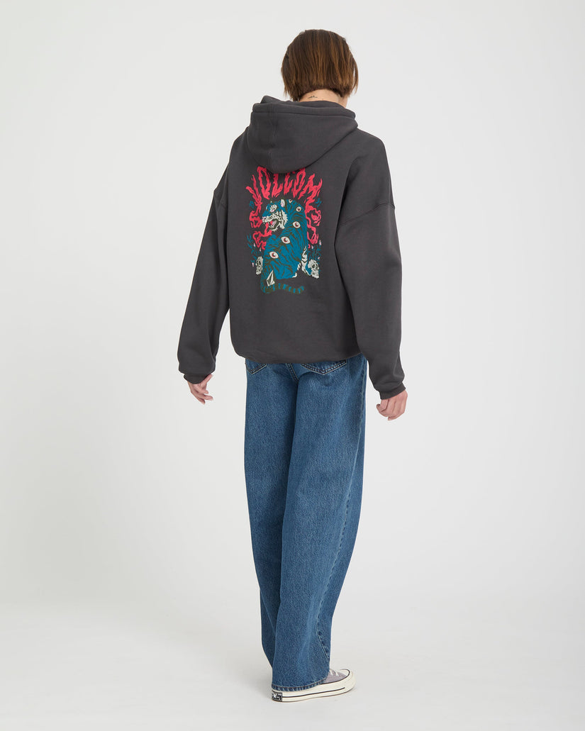 Radical Daze Up Hoodie - Black