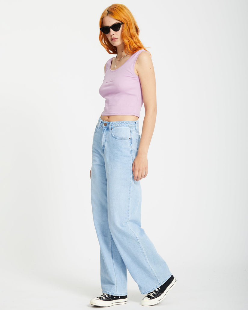 Volcomstone Tight Tanktop - IRIS PURPLE