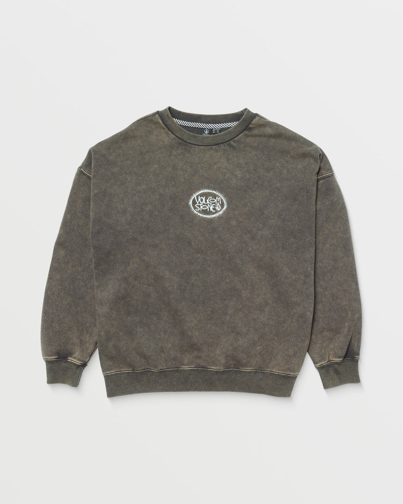 Sweatshirt Stone - VINTAGE BLACK
