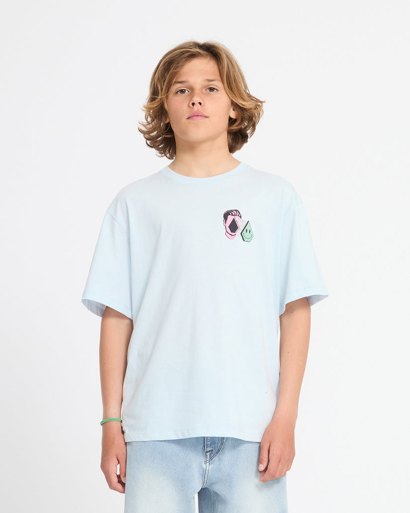 Aura T-Shirt - Light Blue Acid - (KIDS)