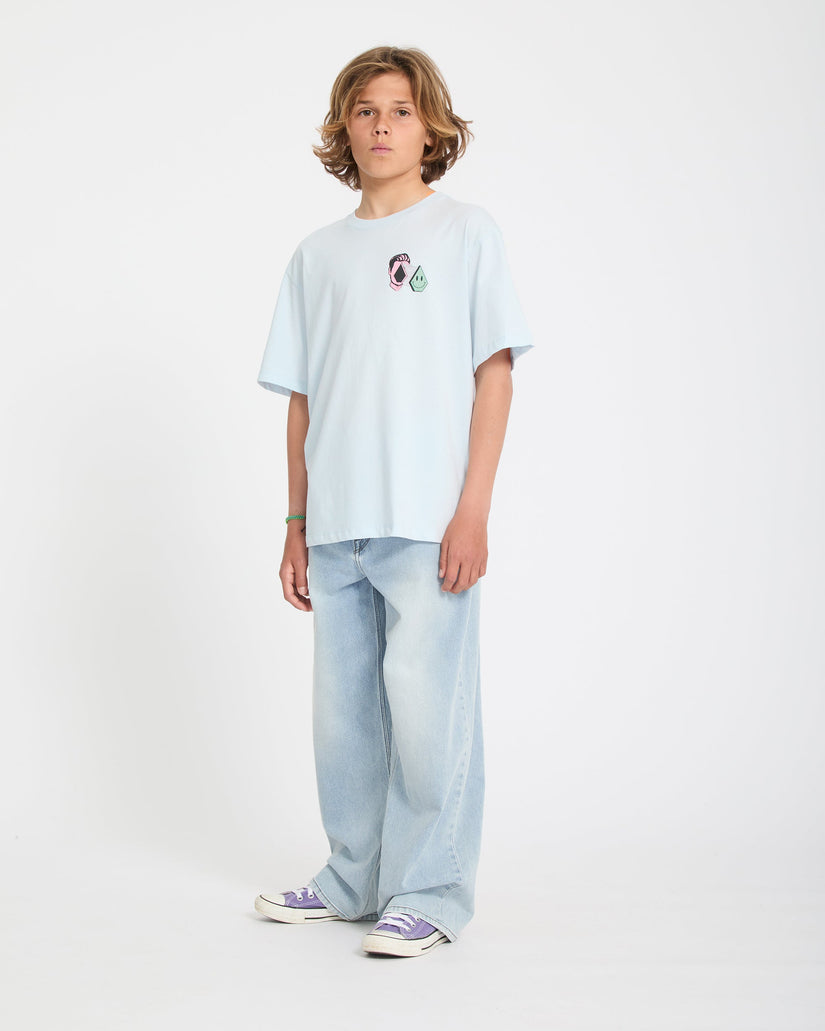 Aura T-Shirt - Light Blue Acid - (KIDS)