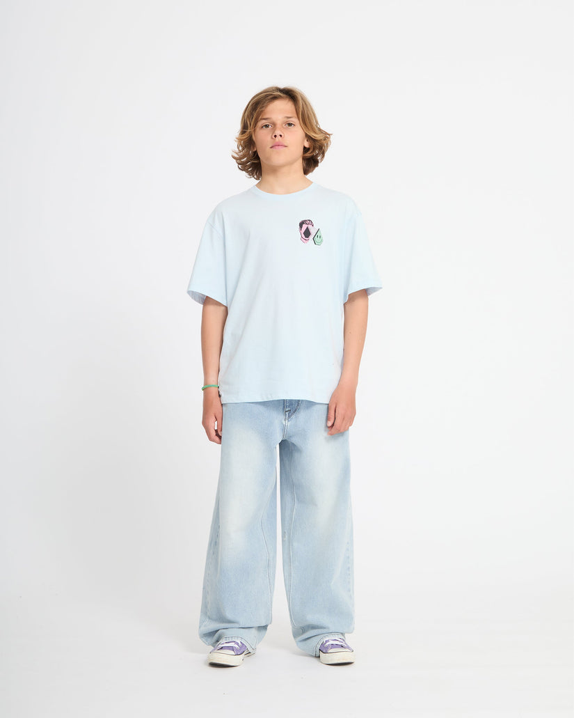 Aura T-Shirt - Light Blue Acid - (KIDS)