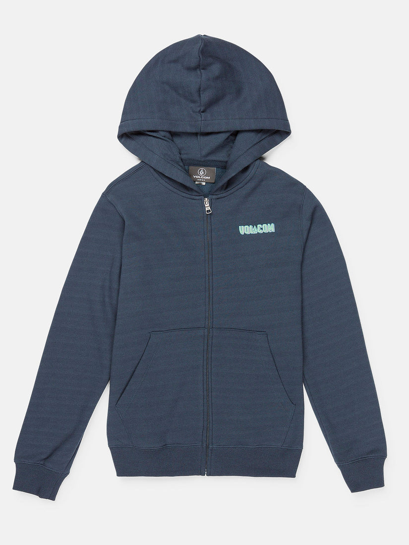 Sweat à capuche zippé Vibeout - NAVY - (ENFANT)