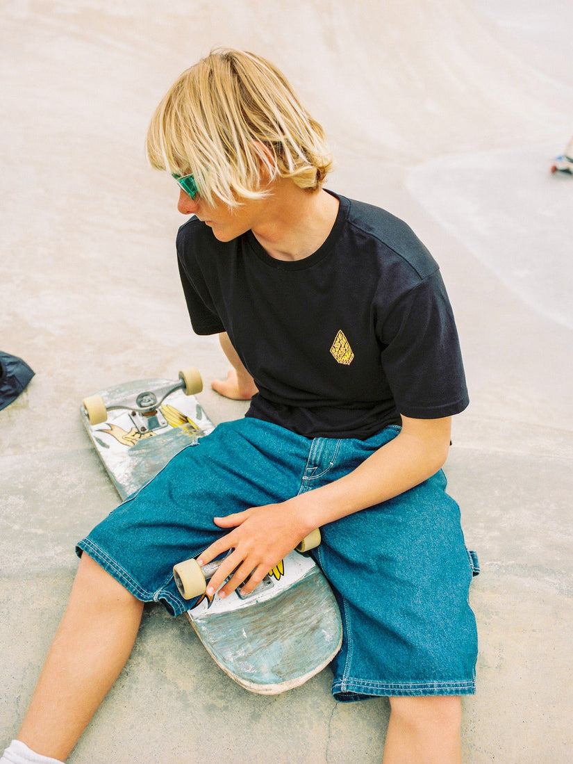 Tetsunori 2 T-shirt - BLACK  - (KINDER)