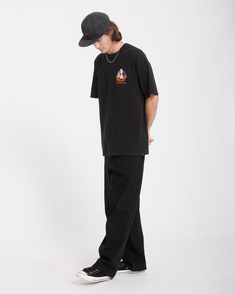 Workwear Adj Cap - Antique Black