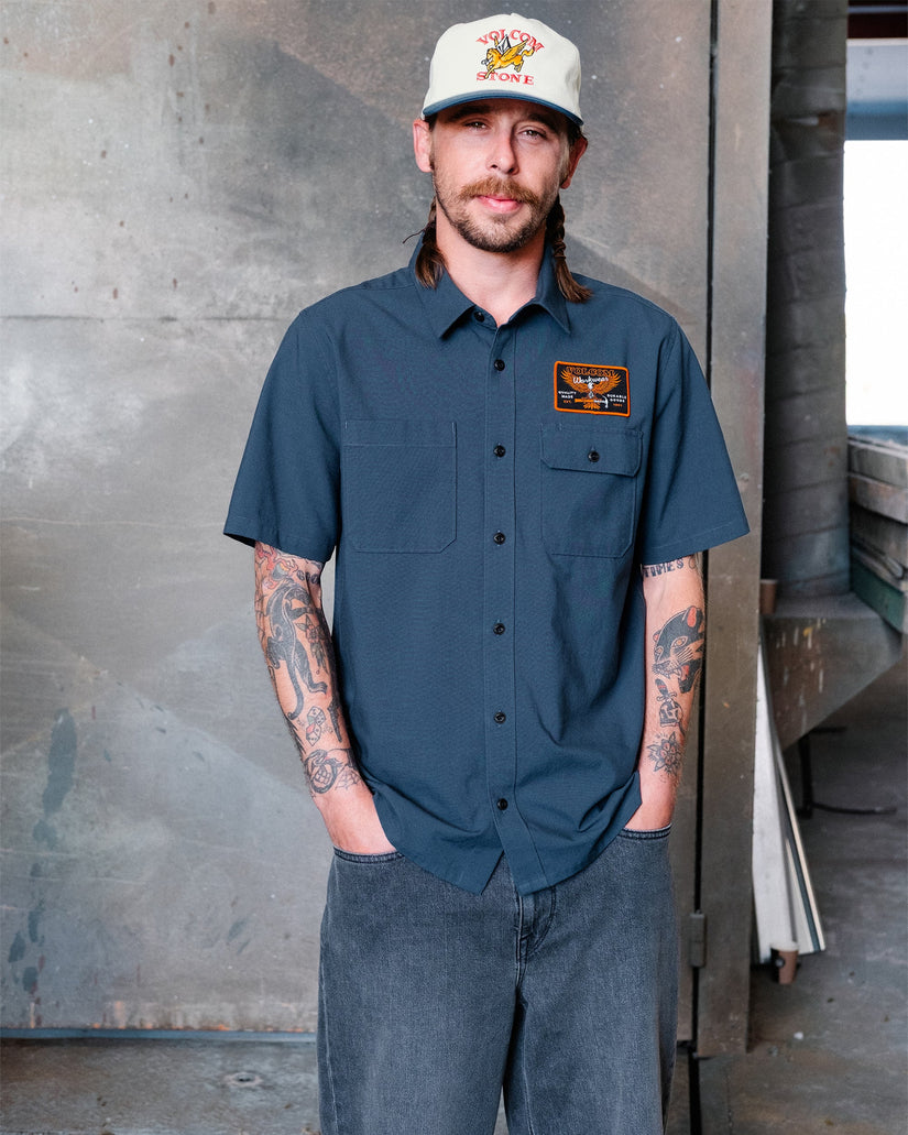Petrolstone Adj Cap - Off White