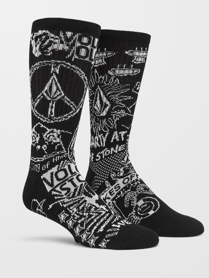 STONEY SHRED SOCK PR (D6322401_WHT) [F]