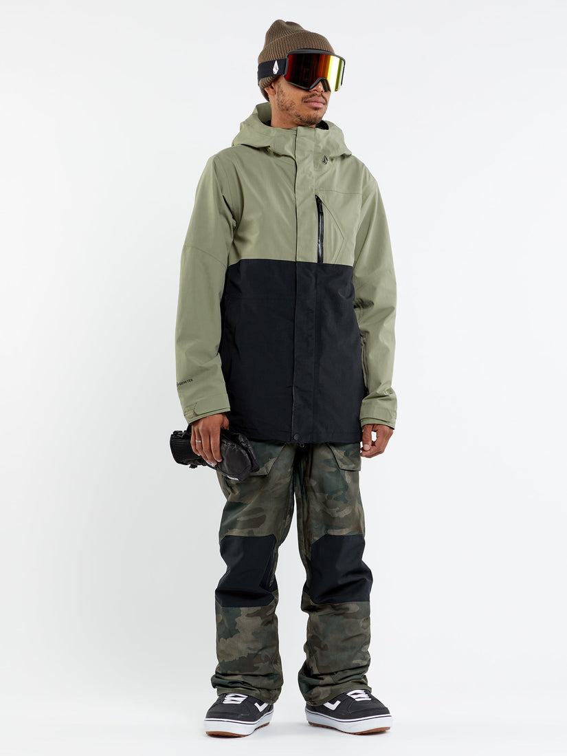 L Insulated Gore-Tex Jacket - LIGHT MILITARY