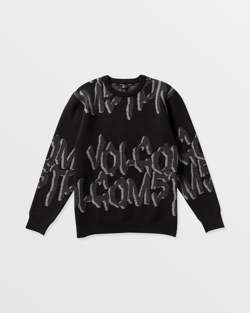 Stone Jacquard Jacke - Black