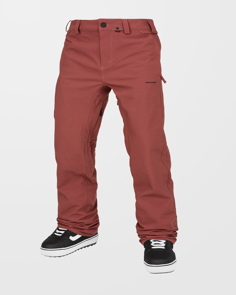 Freakin Snow Chino Trousers - Redwood