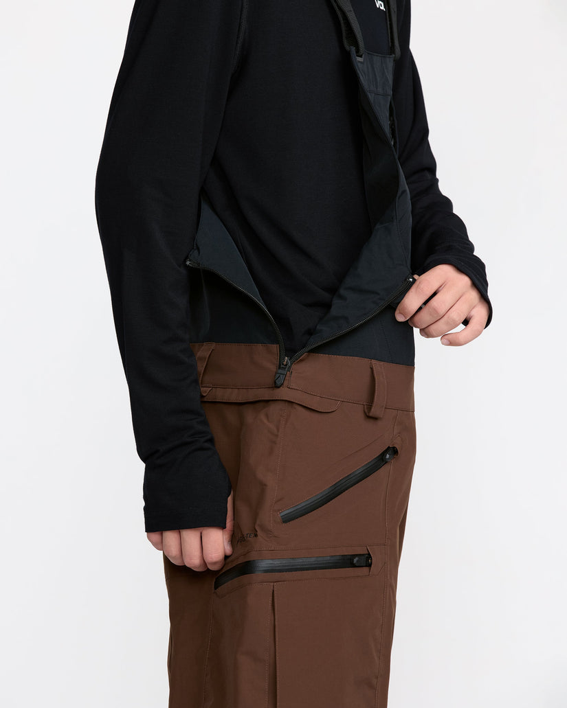 Rain Gore-Tex Latzhose - Brown
