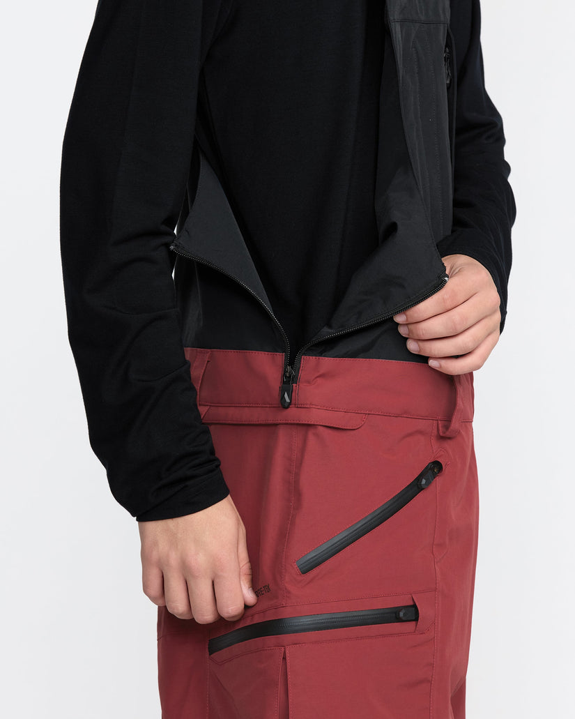 Salopette de snow Gore-Tex Rain - Burnt Red