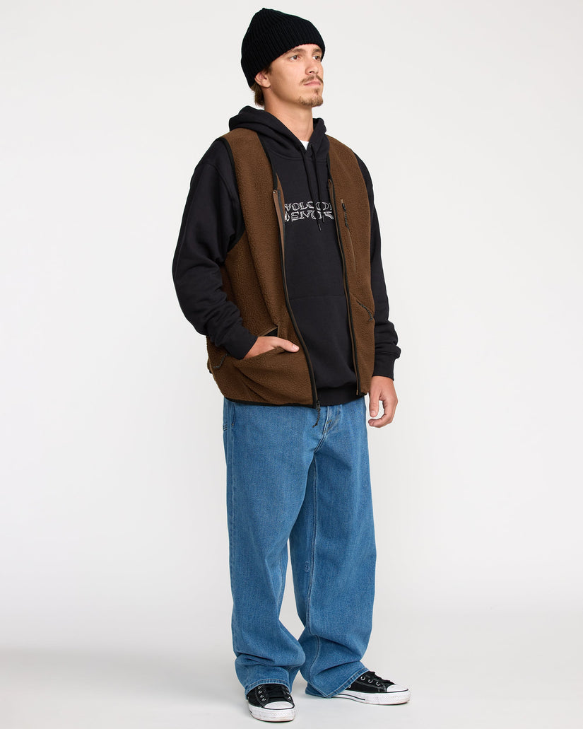 Veste sans manches Snowdrift - Brown
