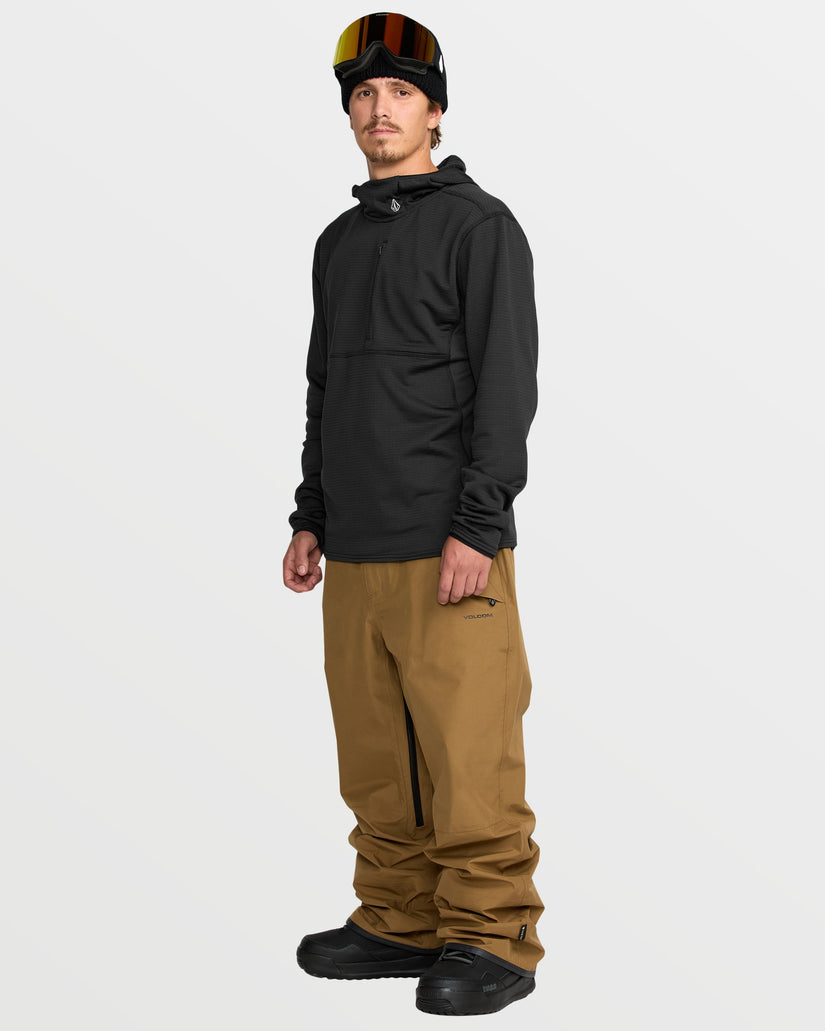 Gridlock Kapuzenpullover - Black