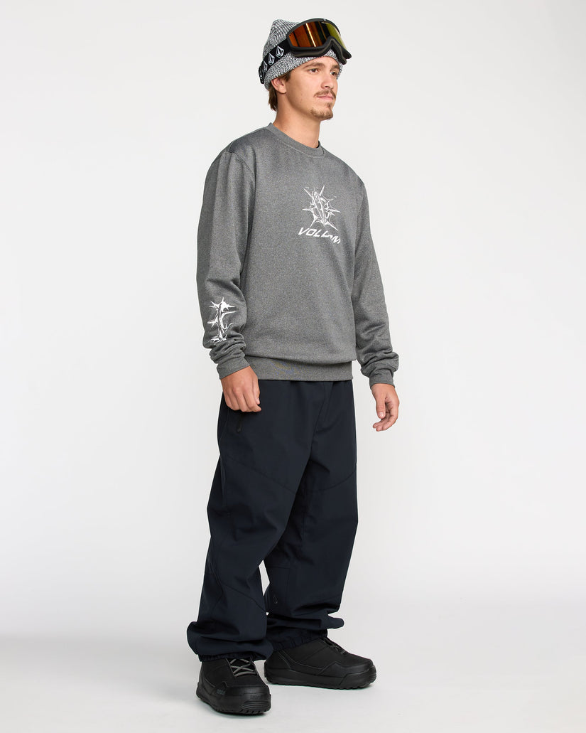 Sweat en molleton Hydro - Heather Black