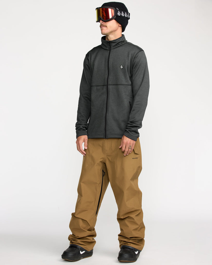 Sweat zippé en molleton Snowbound - Black