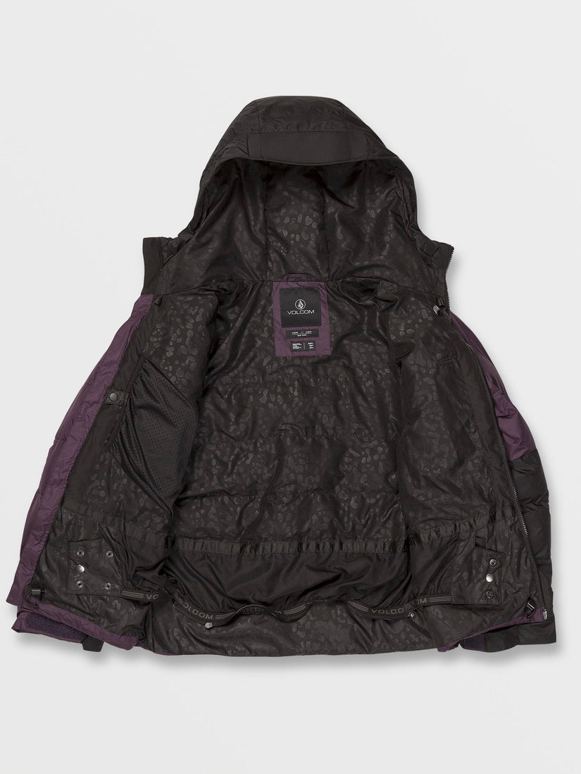 Puffleup Jacket - BLACKBERRY
