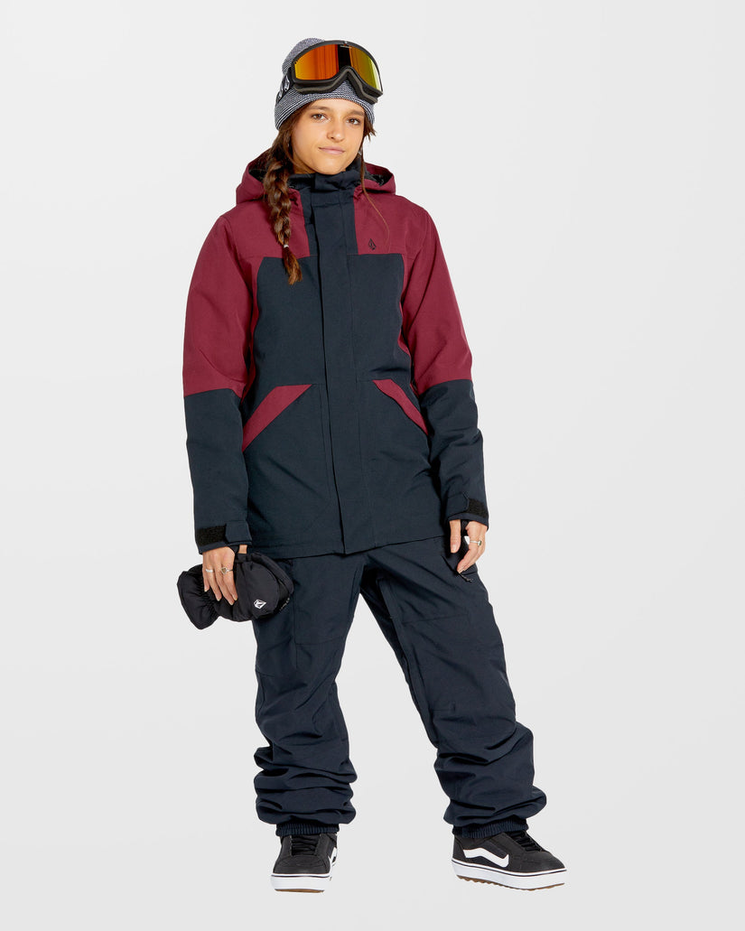 Shelter 3D Stretch Jacket - Burgundy