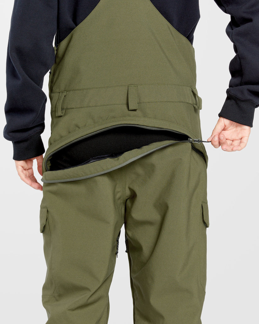 Creston 3D Stretch Bib Overall - Ivy