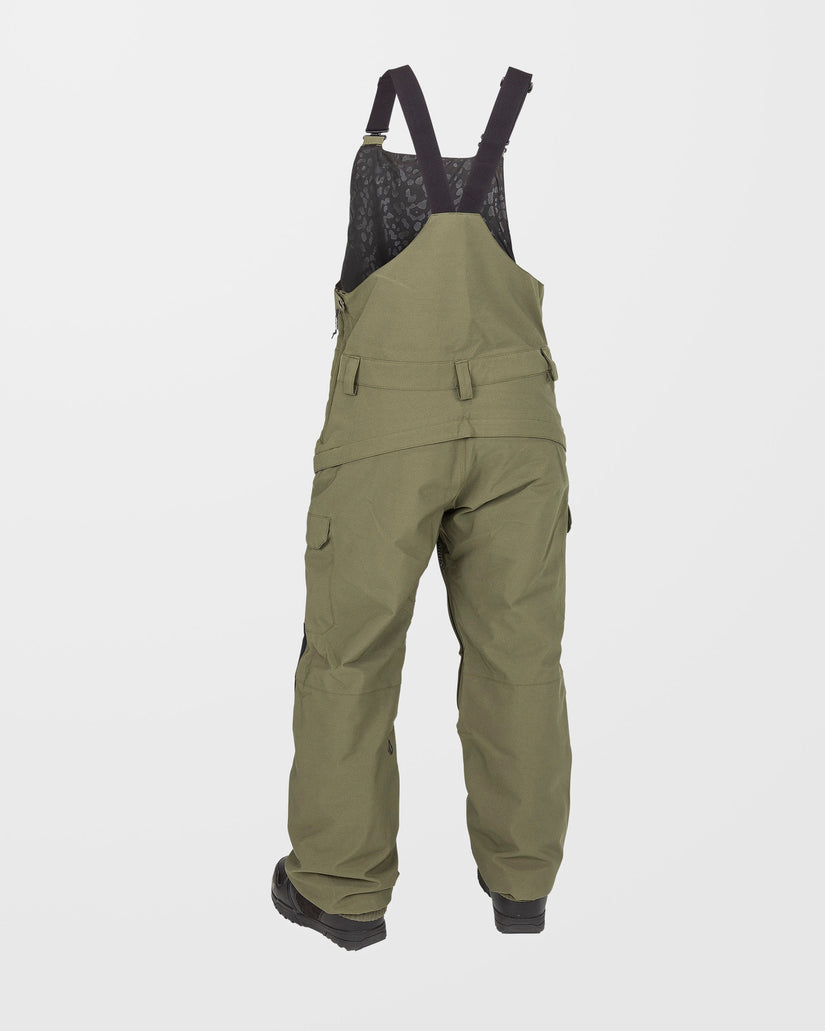 Creston 3D Stretch Bib Overall - Ivy
