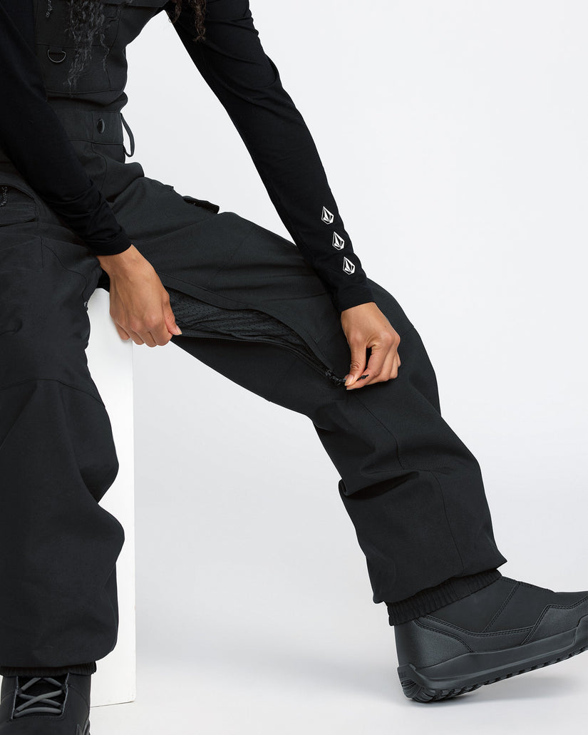 Salopette de snow Creston 3D Stretch - Black