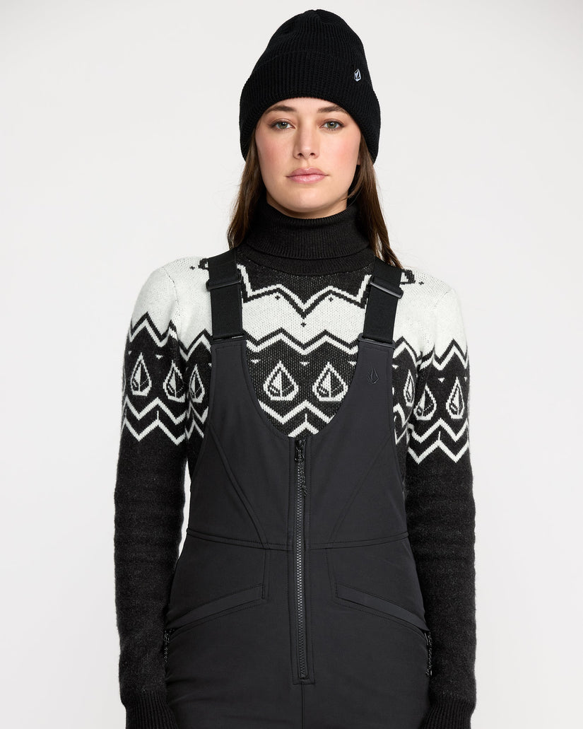 Battle Stretch Latzhose - Black