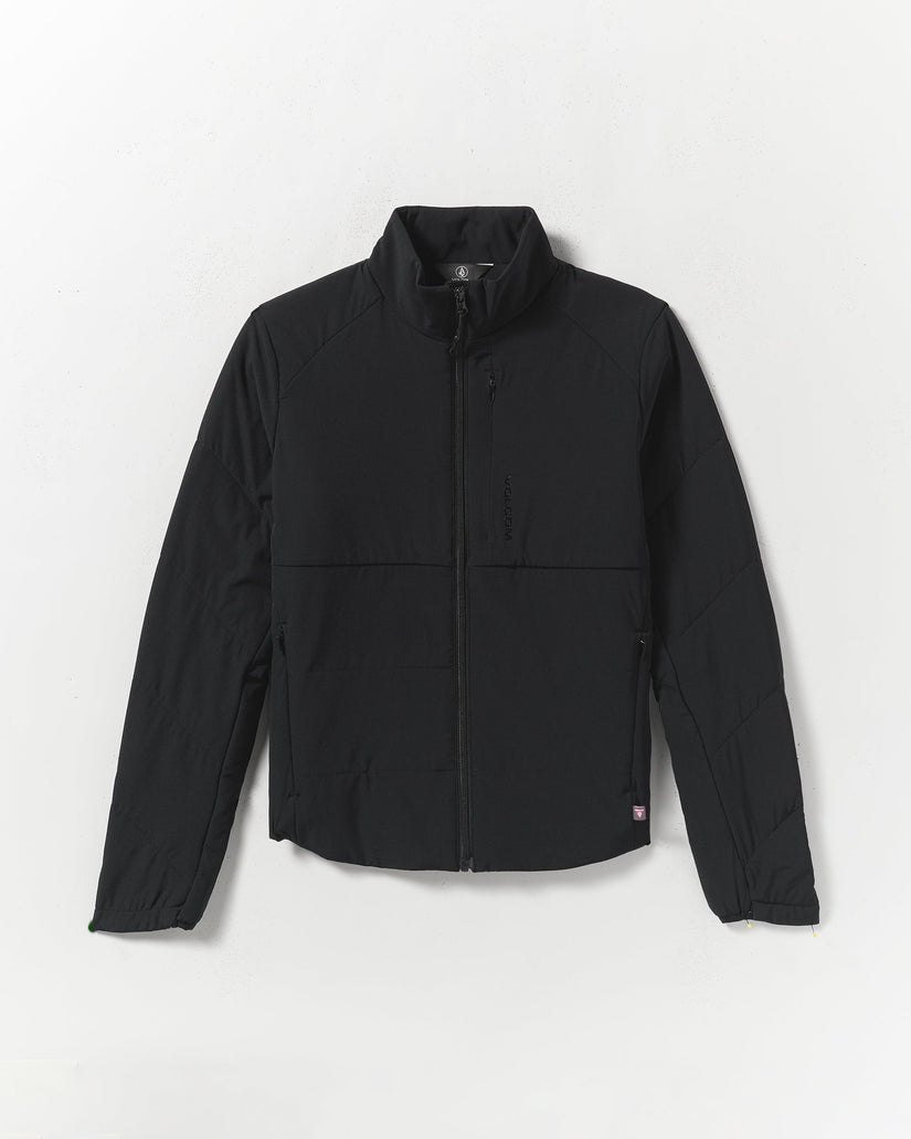 Evergreen Full Zip Jacke - Black