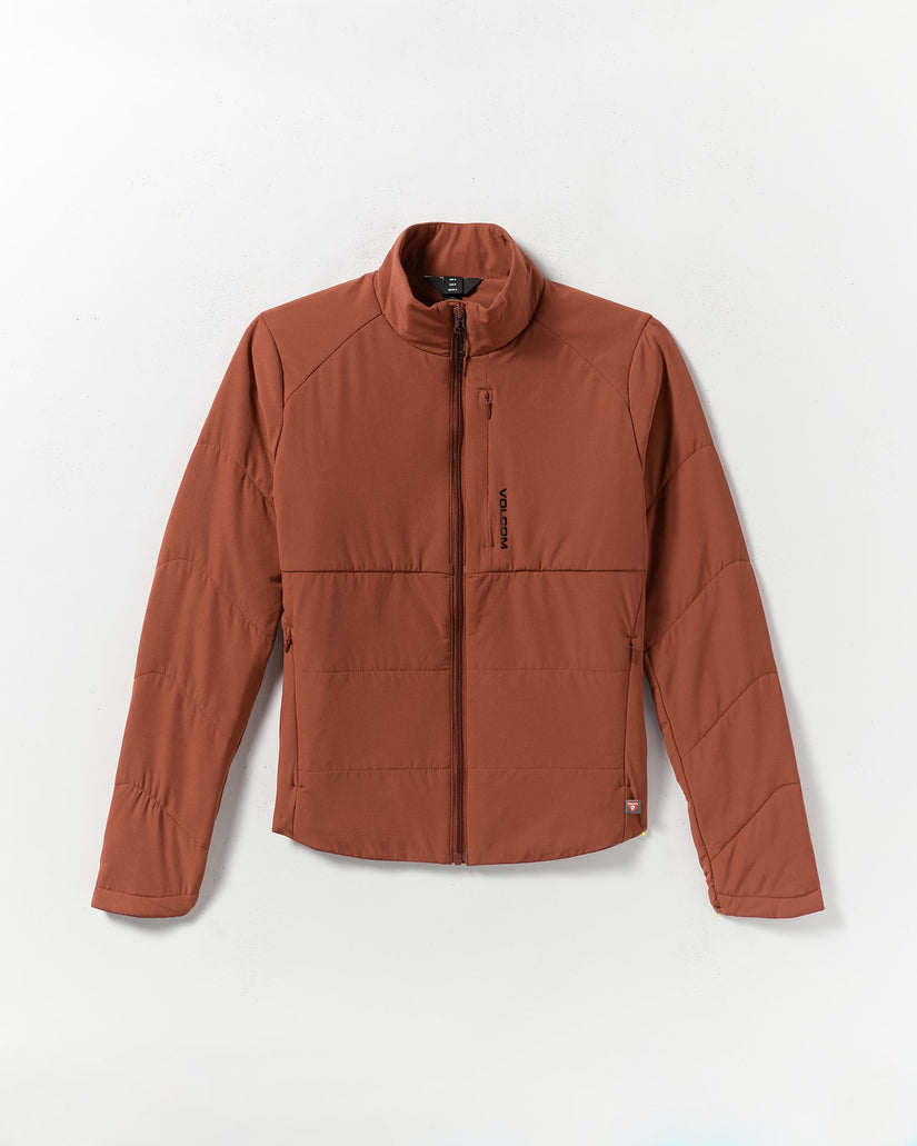 Evergreen Full Zip Jacke - Henna
