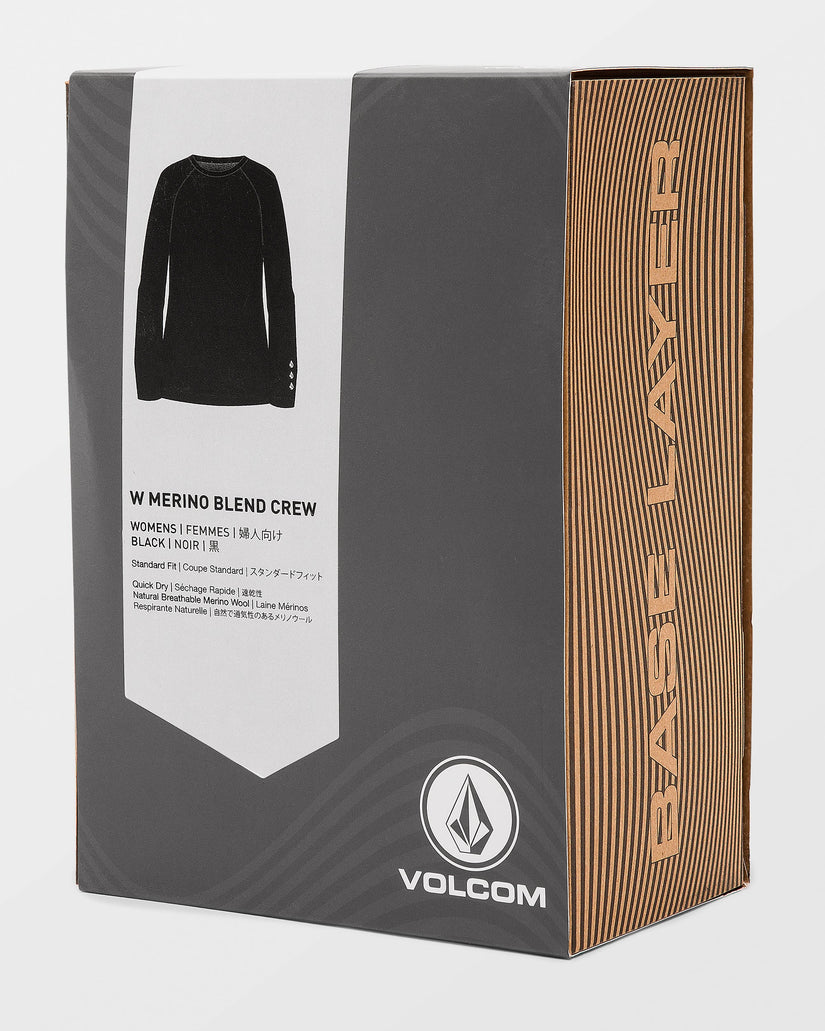 T-shirt première couche W Merino Blend - Black