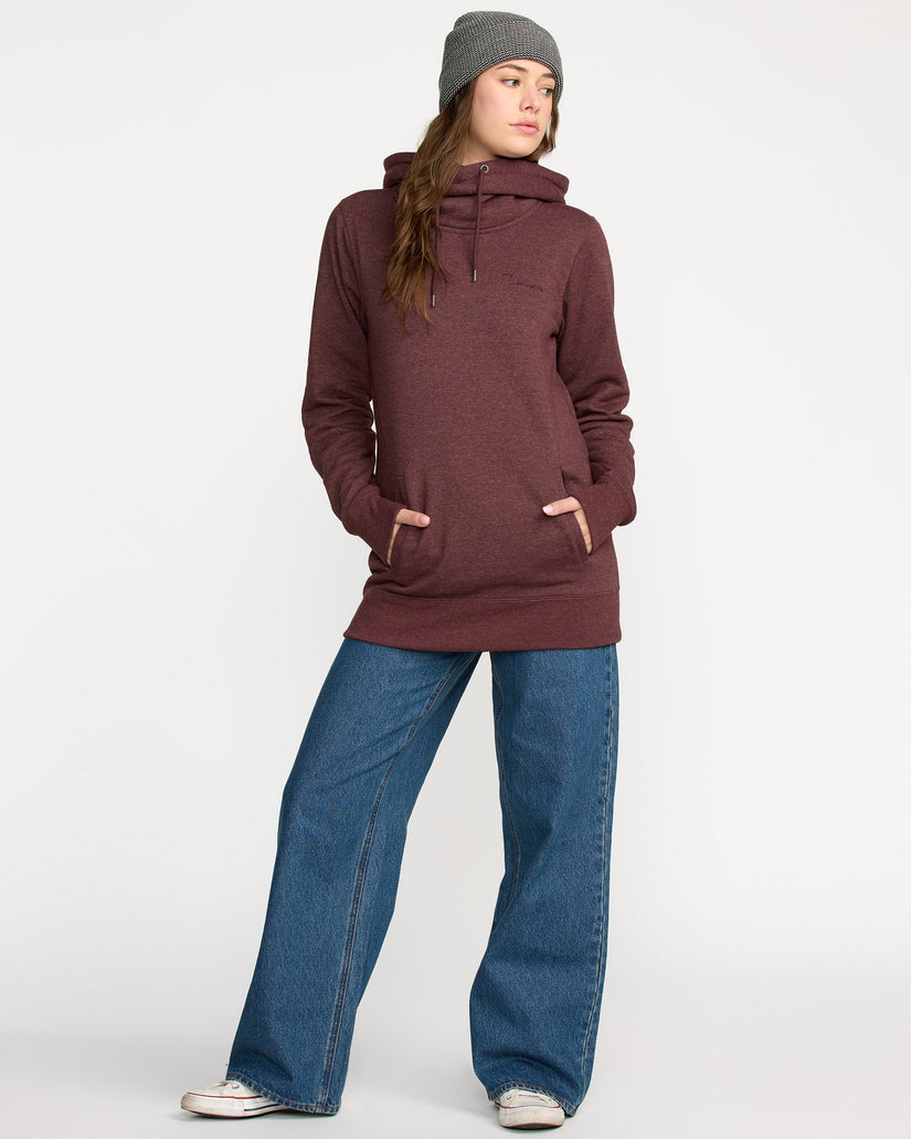 Sweat à capuche Tower Fleece - Oxblood