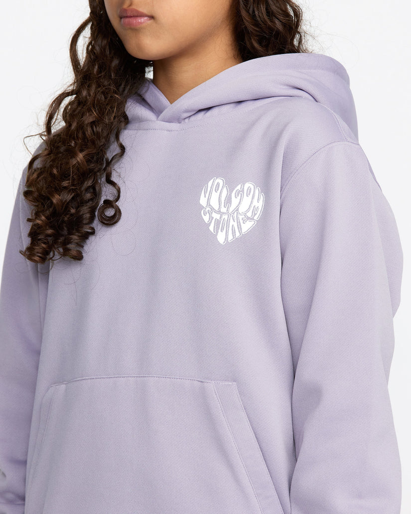Hydro Fleece Kapuzenpullover - Lavender Aura