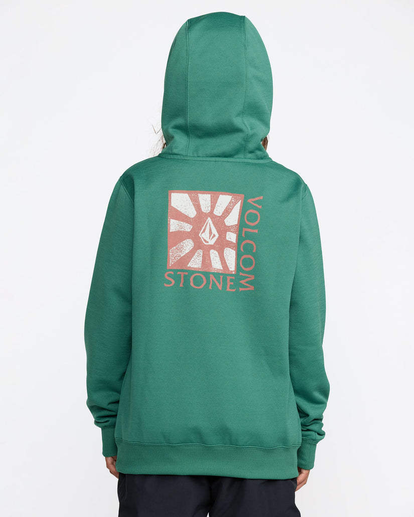 Hydro Fleece Kapuzenpullover - Spruce Green