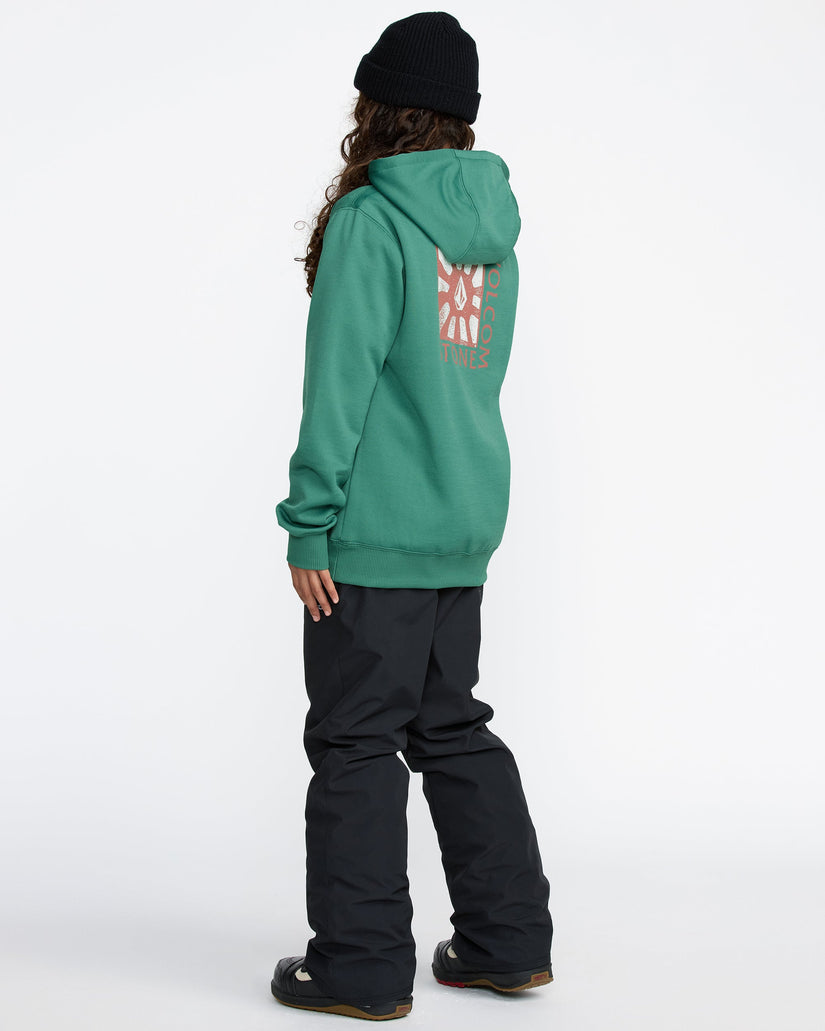 Hydro Fleece Kapuzenpullover - Spruce Green