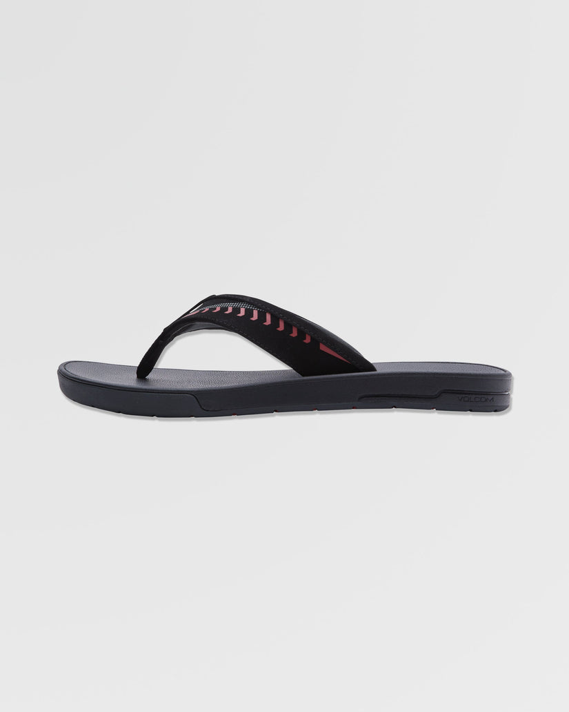 Sandales Jack Robinson - BLACK RED