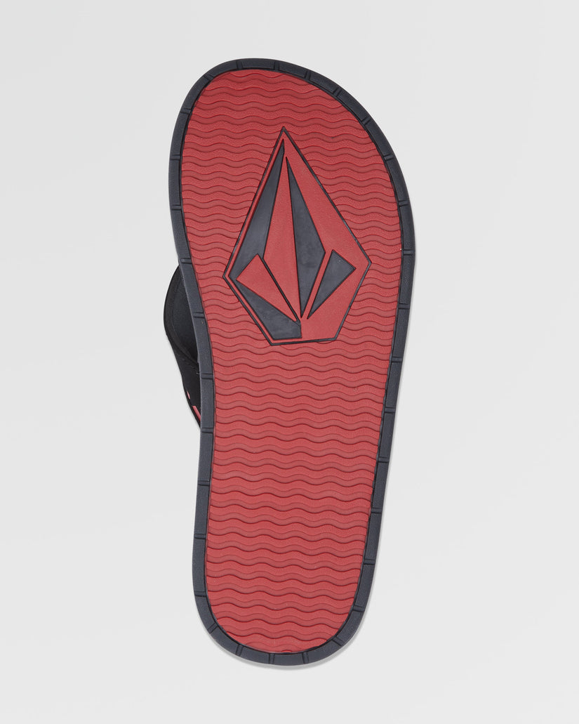Sandales Jack Robinson - BLACK RED