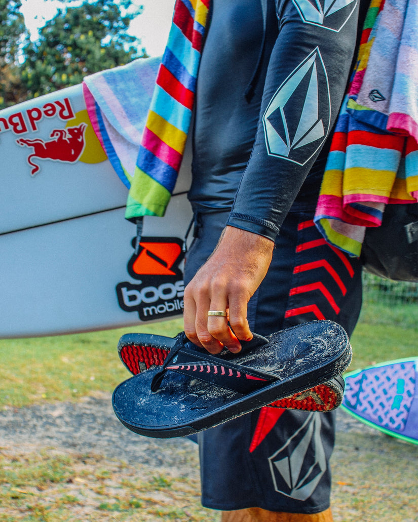 Sandales Jack Robinson - BLACK RED