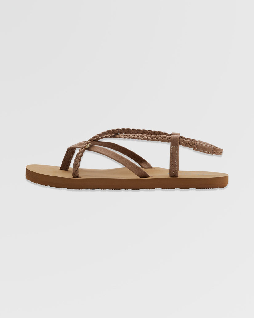 Sandales Thriller - COGNAC