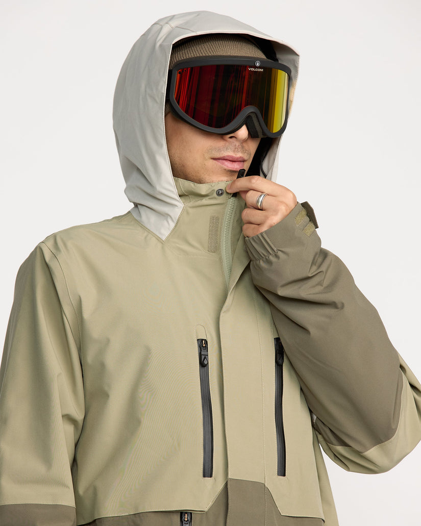 Rnge Stretch 30K Jacke - Moss Green