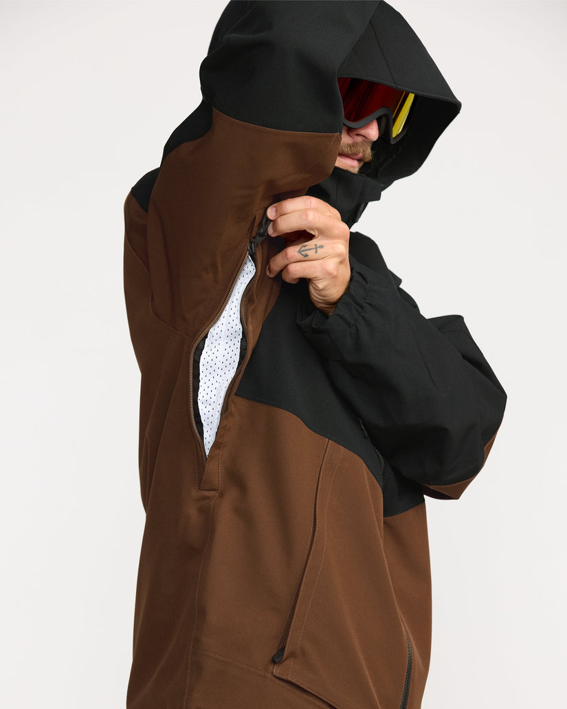 Brighton Full Zip Jacke - Brown