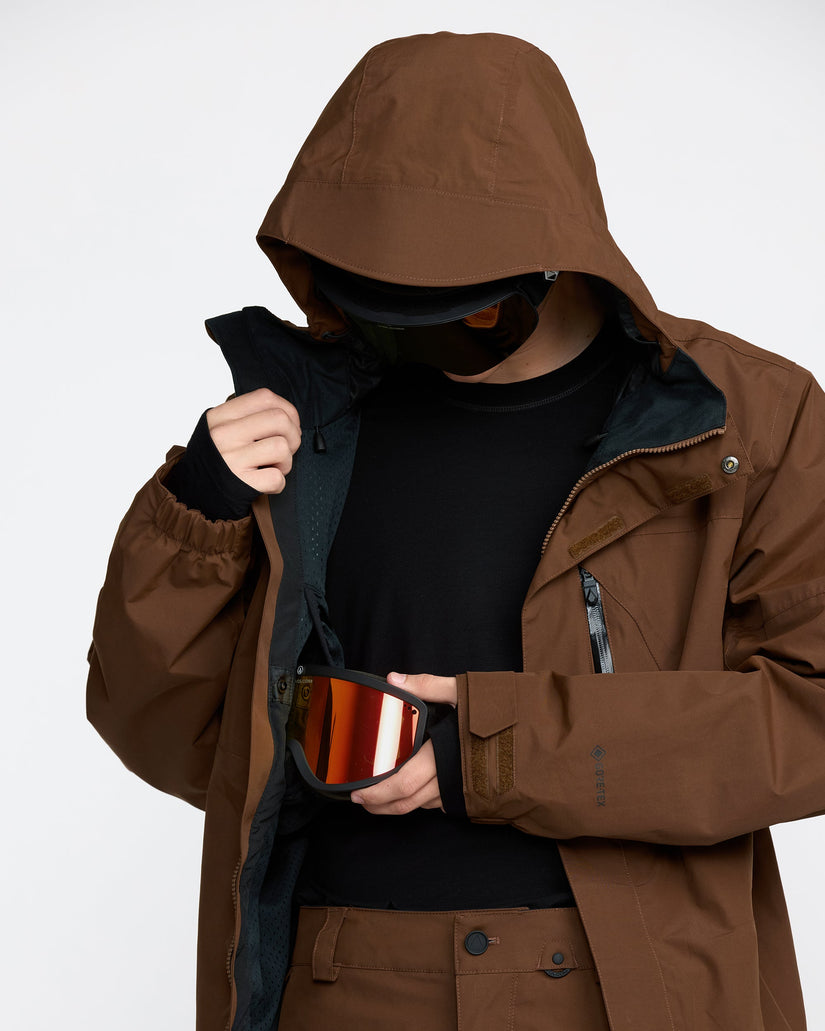 Veste Gore-Tex L - Brown