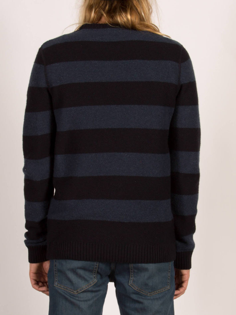 STREAM STRIPED SWT NAVY