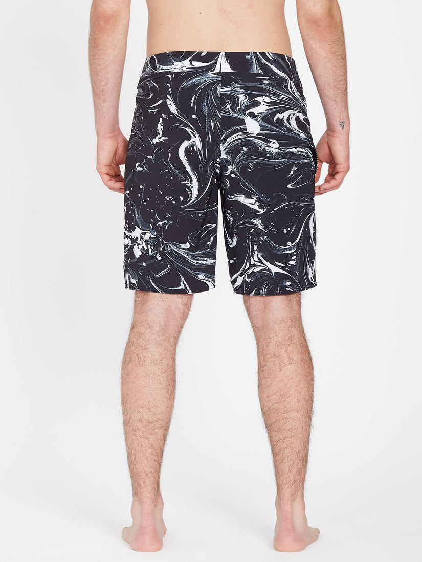 Marble Mod 19" Boardshort - BLACK (A0812312_BLK) [B]