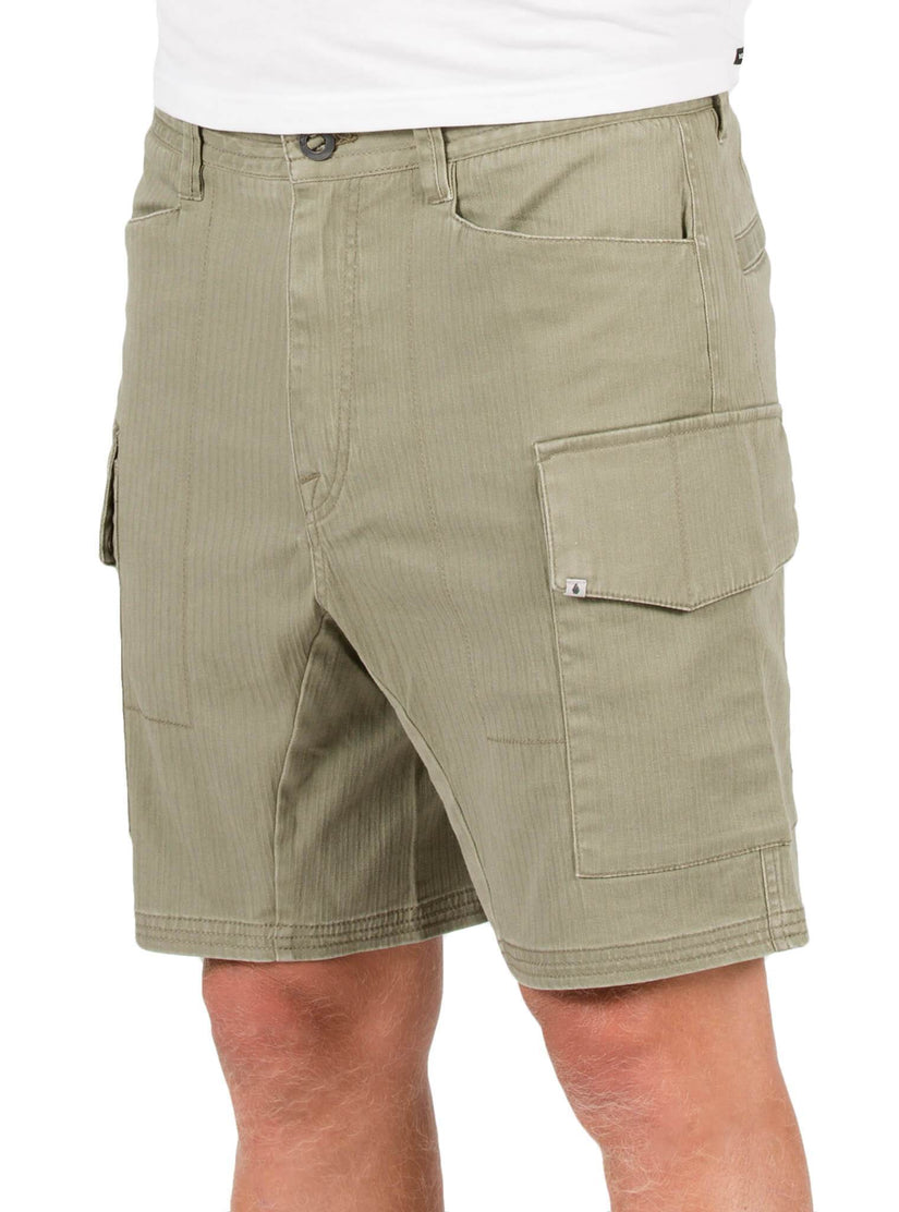 Base Cargo Shorts - Light Army