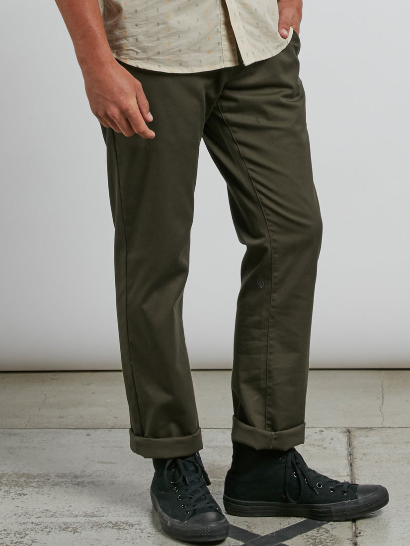 Frickin Modern Stretch Trousers - Seaweed Green