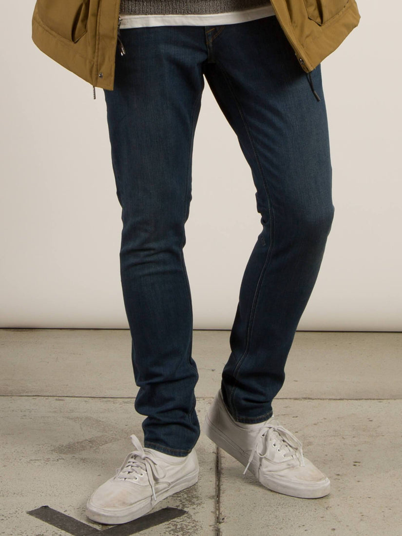 2X4 Tapered Jeans - Dust Bowl Indigo